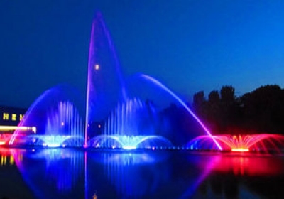 В  Виннице открыли самый большой фонтан в Европе 
