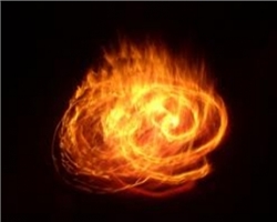 Над Одессой пролетело НЛО - большой огненный шар