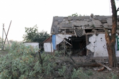 Село Степановка на Донетчине практически стерто с лица земли