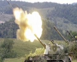 В Донецке были слышны выстрелы украинской тяжелой артиллерии