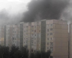 В Луганске был разбит частный сектор и разрушено кафе