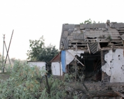 Село Степановка на Донетчине практически стерто с лица земли