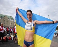 Легкоатлетка из Украины выиграла  "серебро" на чемпионате Европы