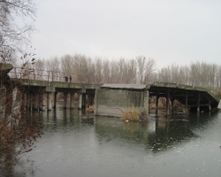 Мост через реку Айдар возобновил свою работу