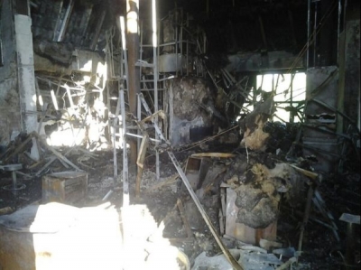 Донецкий аэропорт, очередные разрушения
