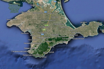 Уже в феврале Крым может лишиться всякой связи с материковой Украиной
