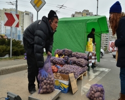 Рынок на кв. 50 лет Октября в Луганске прекратил существование