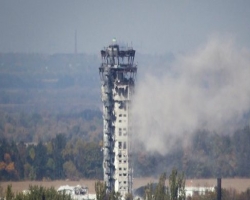 Шесть раненых солдат вывезли из аэропорта в Донецке