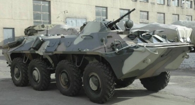 ГП «Николаевский бронетанковый завод» ГК «Укроборонпром» капитально отремонтировал и 4 мая передал 79-й аэромобильной бригаде пять БТР-70