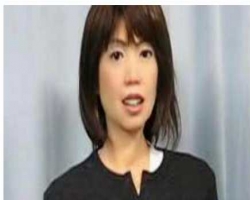 В Токио появилась девушка-робот, которую невозможно отличить от человека. ( Видео)