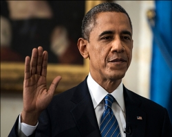 Президент США Барак Обама поздравил российских граждан с праздником Великой  Победы