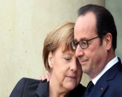 Лидеры Германии, Франции Меркель и Олланд подведут предварительные итоги референдума в Греции