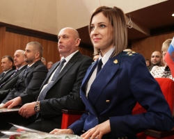 Прокурор Крыма Наталья Поклонская выразила большую благодарность Евросоюзу за введение санкций против России