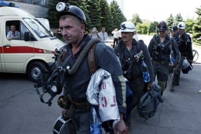 В Луганской области на шахте упала труба: один горняк погиб