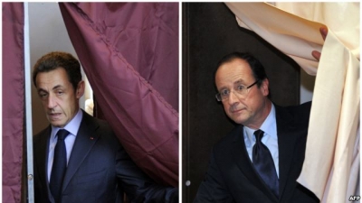 Во Франции во второй тур выборов прошли Франсуа Олланд и Николя Саркози
