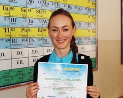 Школьница из Хмельницка стала победителем "Олимпиады гениев" в США