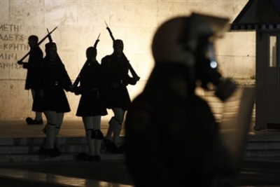 В Греции началась общенародная забастовка
