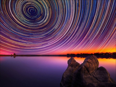 Австралийский фотограф сделал фото движения Вселенной