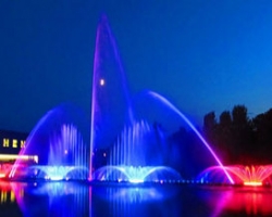В  Виннице открыли самый большой фонтан в Европе 