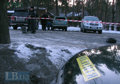 В Киеве взорвали автомобиль