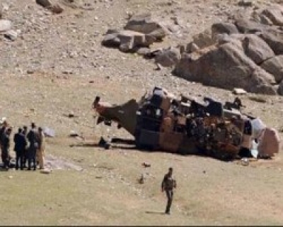 Вертолет с солдатами НАТО в Афганистане  потерпел крушение, есть жертвы