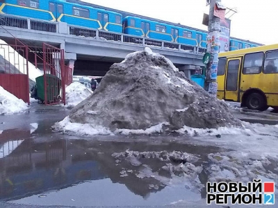 Потоп в Киеве начался