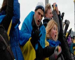 Прошли торжества по случаю Дня Соборности Украины 