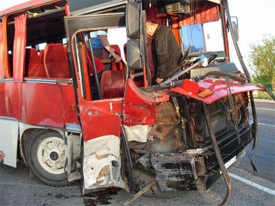 Авария пассажирского автобуса на Виннитчине: полтора десятка жертв