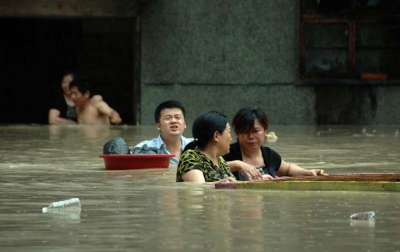 200000 китайцев стали жертвами разгулявшейся стихии