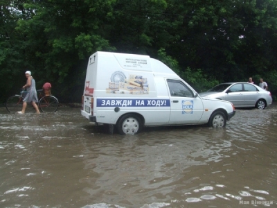 Европейское наводнение добралось до Винницы