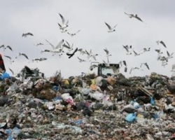 Свалка мусора в Кировоградской области горит пятый год фактически беспрерывно