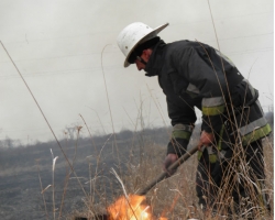  В горах Закарпатья возник крупнейший пожар