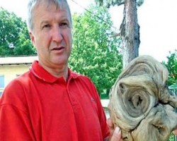 На хорватском кладбище откопали голову инопланетянина