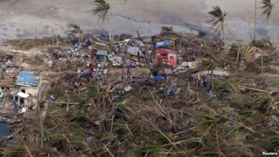 Ввергнувший в хаос Филиппины  тайфун  "Хайян" признан самым разрушительным за 150 лет