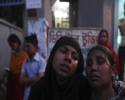 Пожар на фабрике в Бангладеш: 10 швей сгорели заживо