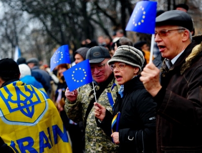 На Евромайдане нашли труп 