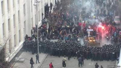 В центре Киева убиты трое протестующих