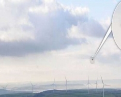 Британская ветроэлектростанция случайно сфотографировала НЛО