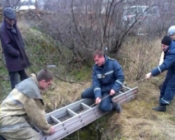 В Луганской области спасатели достали человека из колодца, который провел в нем 19 часов