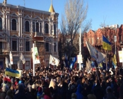 Кровавый бардак на днепропетровском Евромайдане