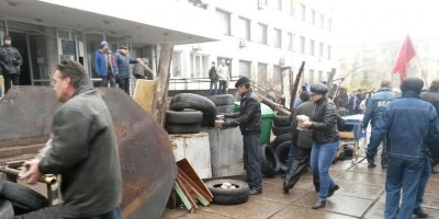 Городской совет в Мариуполе сдался без сопротивления