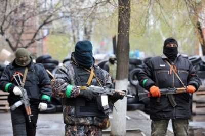 Российские террористы захватили здание прокуратуры в Северодонецке