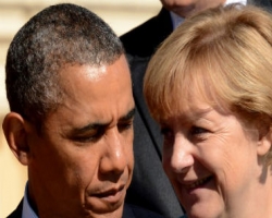 Обама и Меркель призвали к прямым переговорам Украины и России