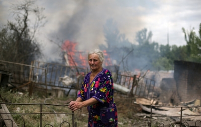 В Луганске обстреливают центр