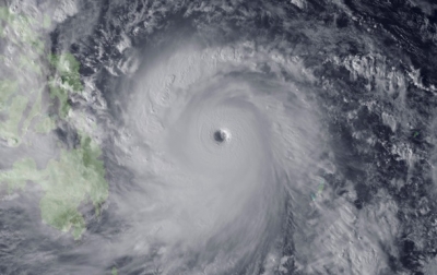 В Тихом океане образовался еще один супертайфун 