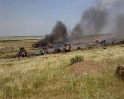 Ведется обстрел границы в Свердловском районе