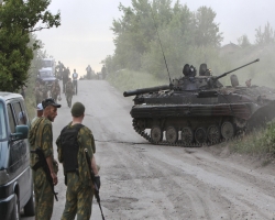 В Красном Яру в Луганске погибло много ополченцев