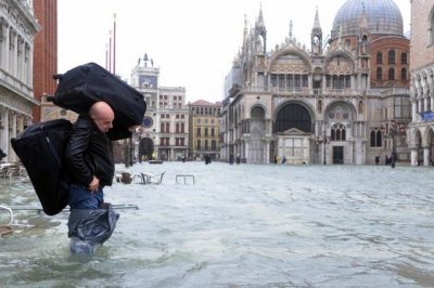 Итальянцы терпят стихийное бедствие