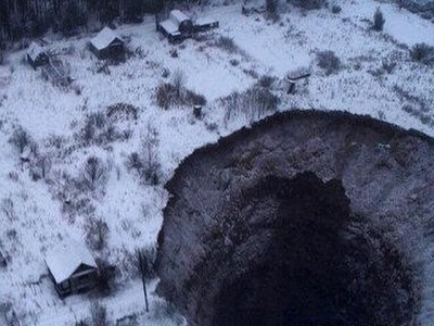 ЧП в Пермском крае России: провал грунта на руднике