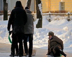 Сегодня на киевских дорогах опасно - гололедица